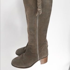 Nordstrom | Brown knee high suede boots